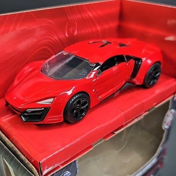 Jada Fast & Furious Lykan Hypersport Red 1/32 Diecast Car CN - Picture 2 of 13